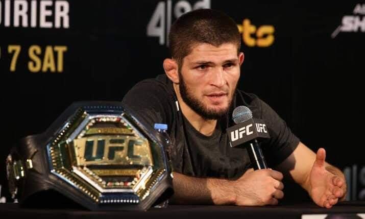 Misteri Pertemuan Rahasia Khabib dan Bos UFC