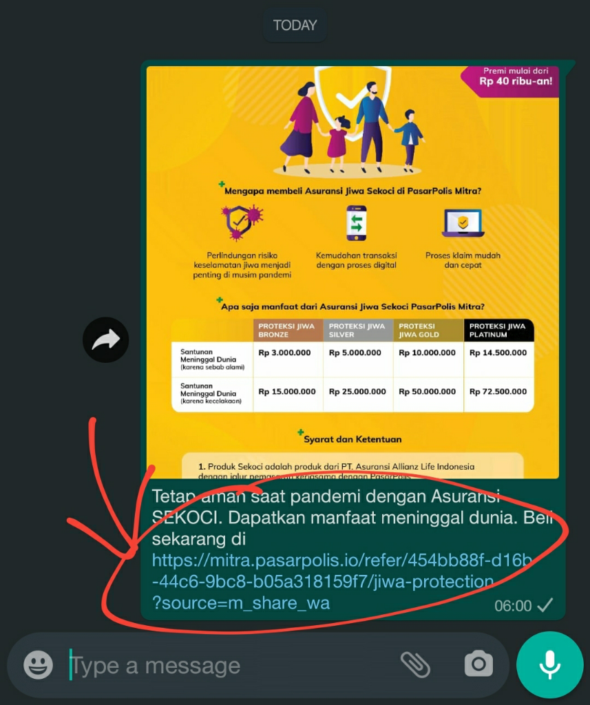 Asuransi Jiwa Gratis