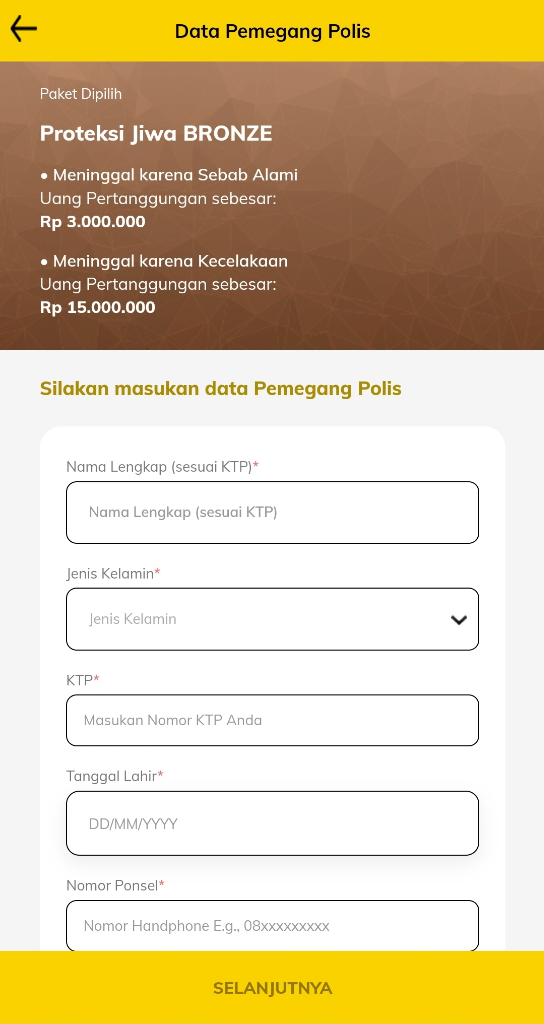 Asuransi Jiwa Gratis