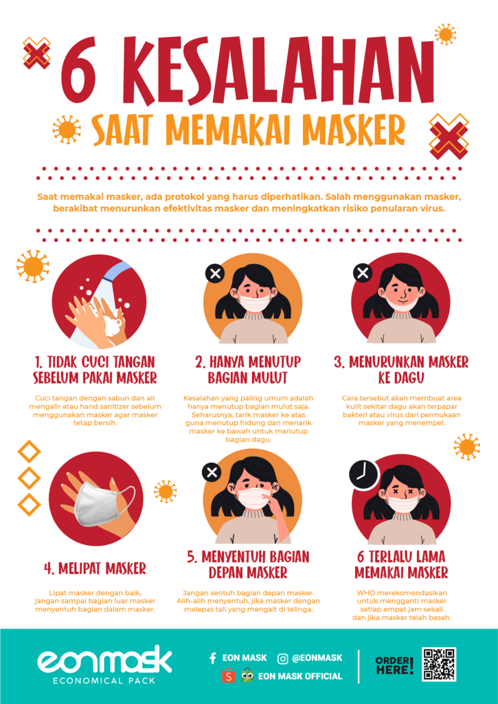 5 Cara Pakai Masker yang Benar Yang Tepat Agar Terhindar Penyakit Menular