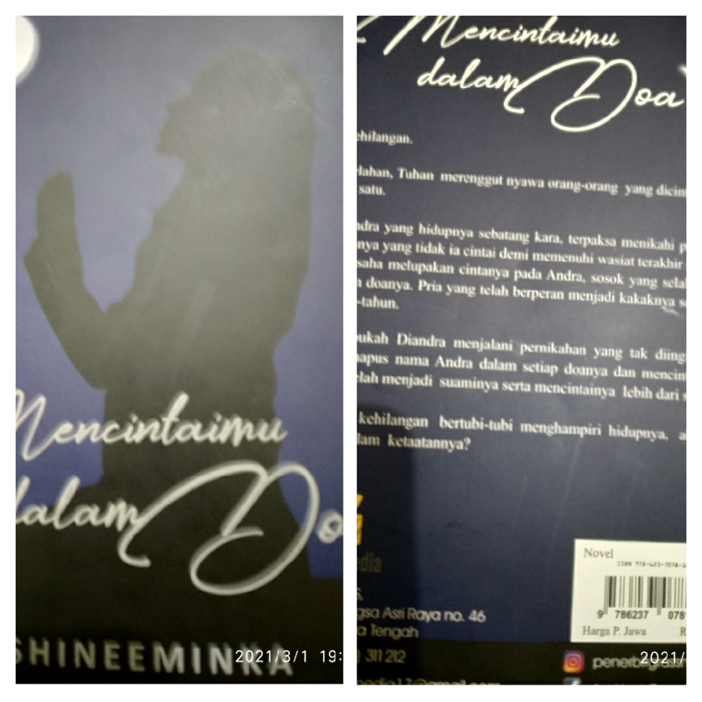 Review Novel Mencintaimu Dalam Do'a, Usai Baca, yakin Bisa Move On?
