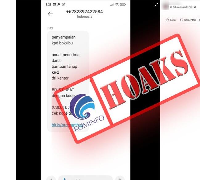Hati - hati Terhadap SMS yang mengatasnamakan BPJS KESEHATAN