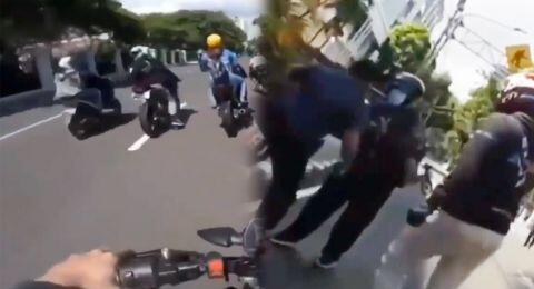 Viral di Medsos Terobos Ring I Istana, Rombongan Sunmori Moge Ditilang