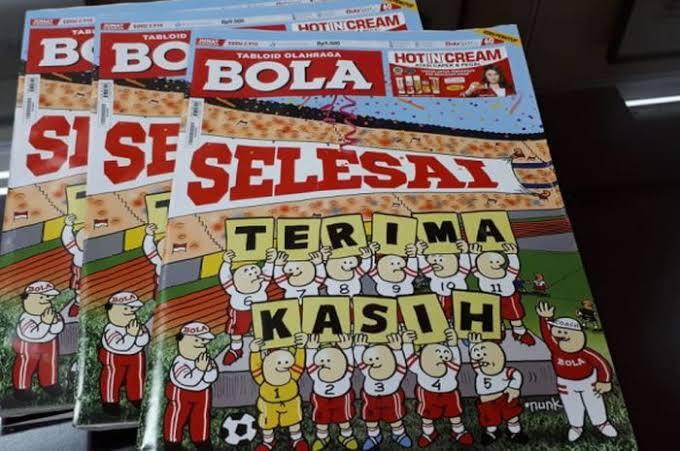 BOLA, TABLOID LEGENDARIS OLAHRAGA DAN SEPAKBOLA