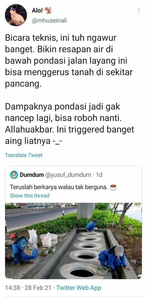 Sumur Resapan Dibangun Anies Dekat Tiang Layang Jalan Jakarta Ancam Ketahanan Lateral