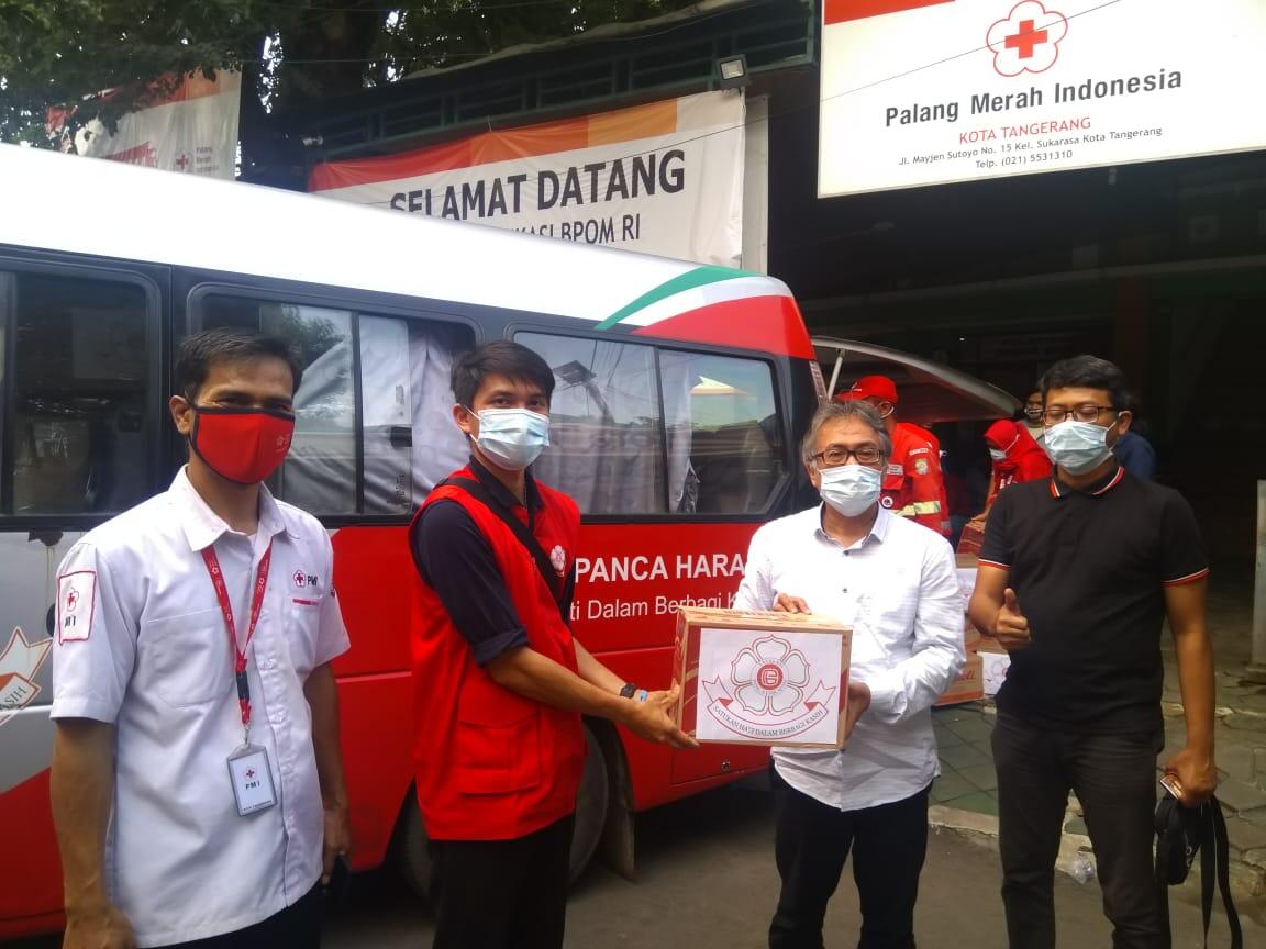 PMI Terima Bantuan Kemanusiaan dari Yayasan Panca Harapan