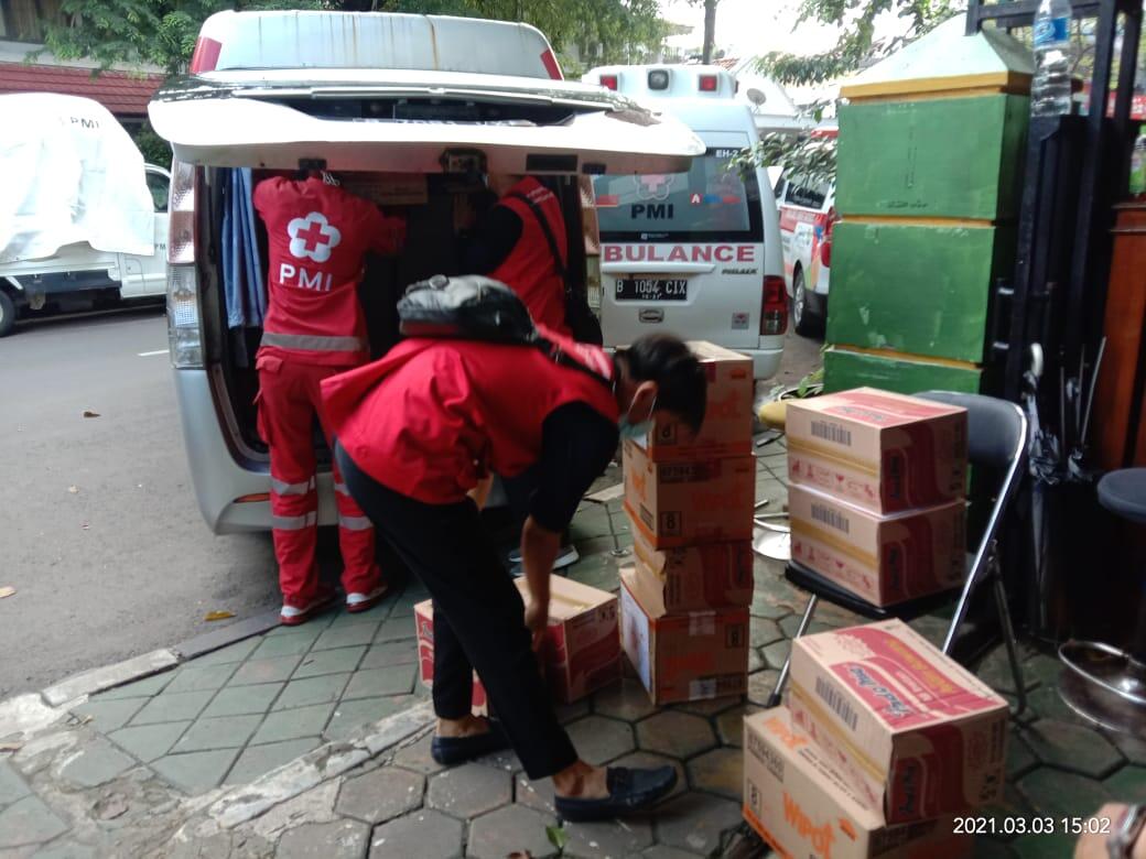 PMI Terima Bantuan Kemanusiaan dari Yayasan Panca Harapan