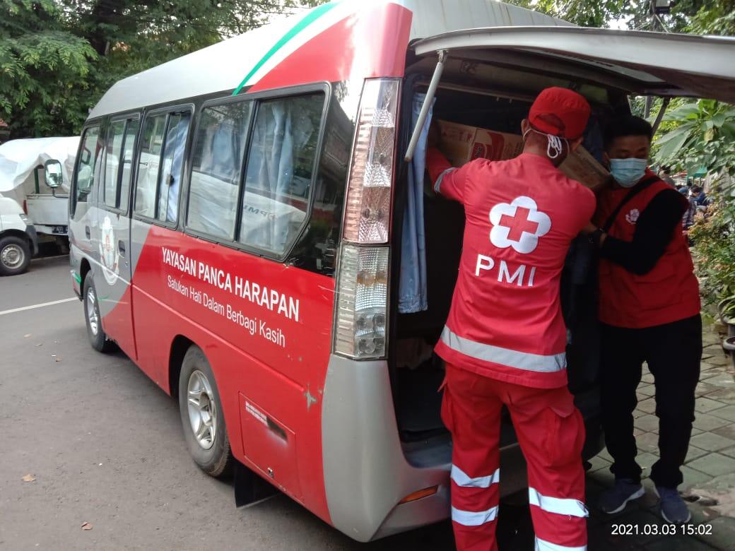 PMI Terima Bantuan Kemanusiaan dari Yayasan Panca Harapan