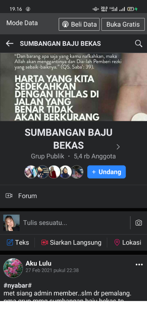 FETISH MUKENA JARIK BALIK LAGI ?