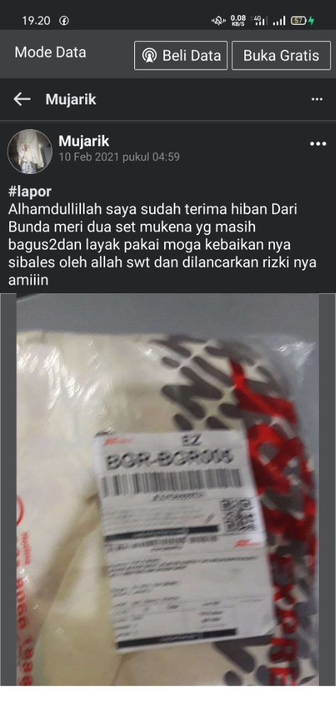 FETISH MUKENA JARIK BALIK LAGI ?