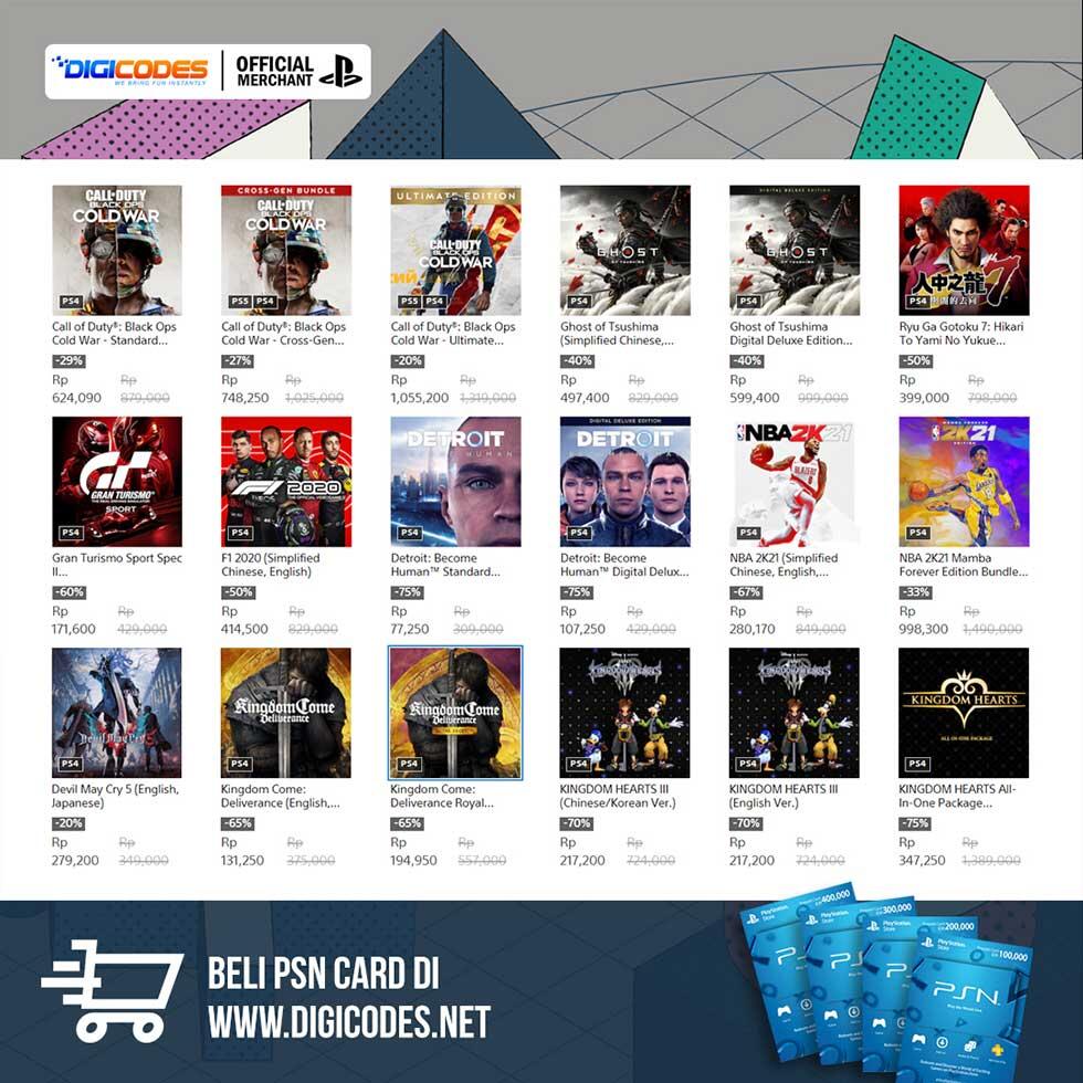 NIKMATI GAME TERBAIK PLAYSTATION DALAM ESSENTIAL PICKS SALE 80% OFF