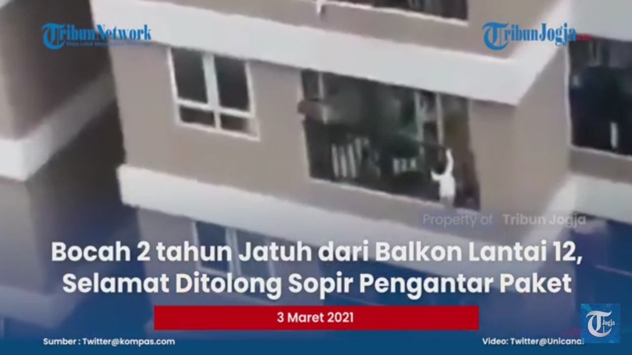 Kelalaian Bikin Merinding!! Bocah Jatuh Dari Balkon Lantai 12 Gedung ...