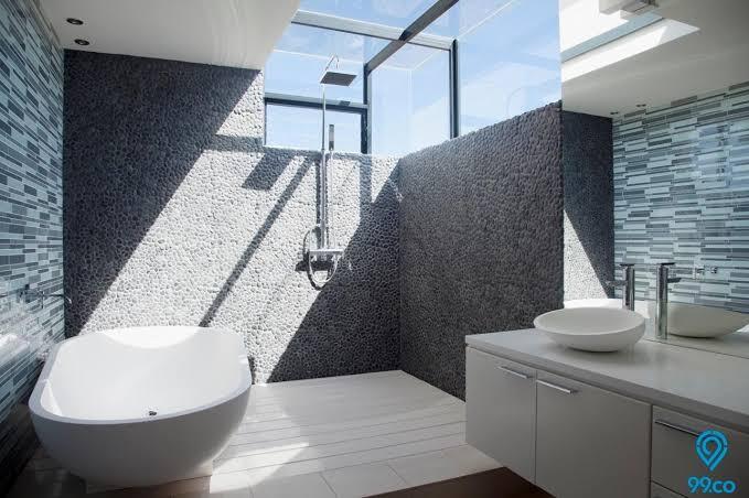 Berikut 4 Desain Kamar Mandi Bikin Penguhuni Rumah Nyaman Dan Betah