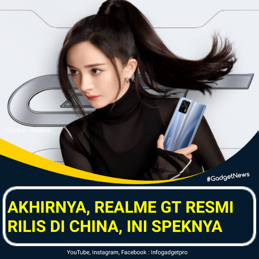 Akhirnya Realme GT Resmi Rilis Di China, Ini Speknya