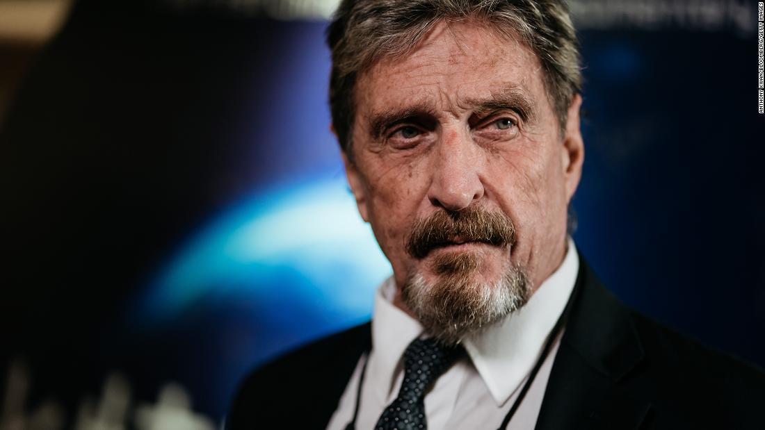 McAfee Didakwa Atas Penipuan Crytocurrency