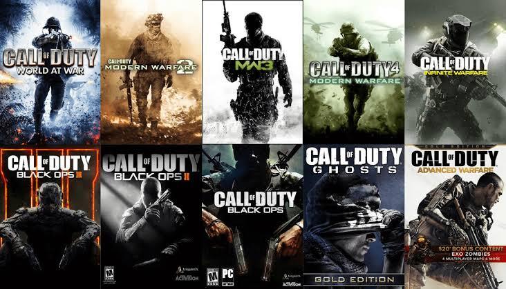 Beberapa Game Dari Franchise Call Of Duty yang Agan Sudah Mainin?