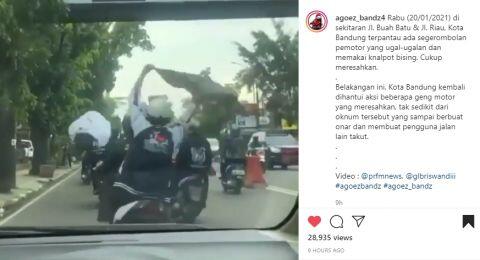 Geng Motor di Sukabumi Berulah Lagi, Anggota Pemuda Pancasila Dibacok