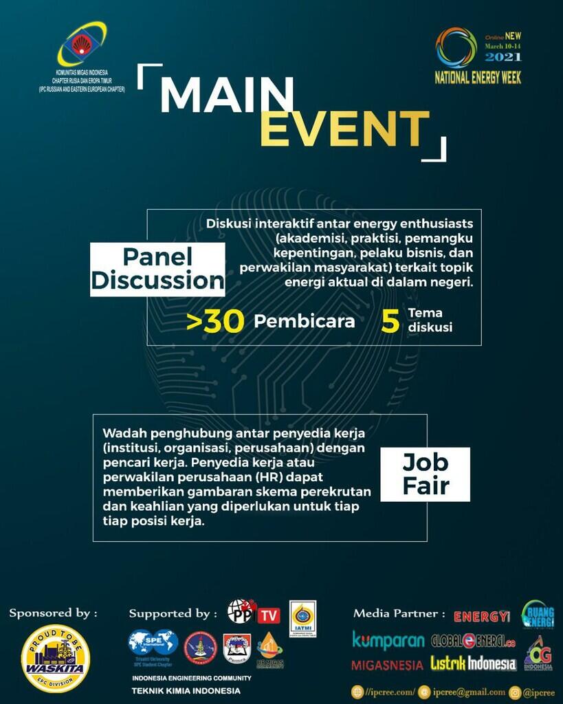 Webinar series - National Energy Week 2021
