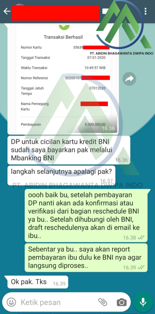 Jasa Penutupan Kartu Kredit