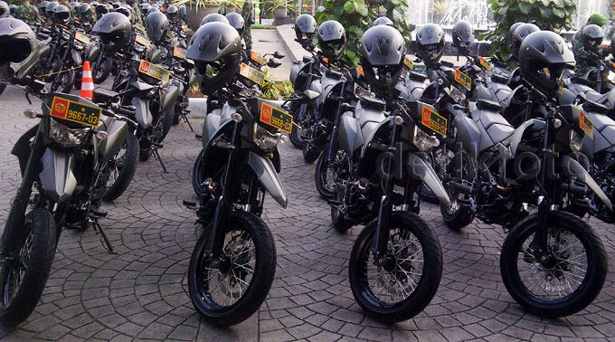 Kawasaki D-Tracker X 250, Kuda Besi Tunggangan Pasukan Pengaman Ibu Kota