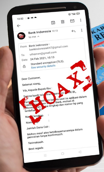 BI Minta Data Pribadi Untuk Cairkan Uang