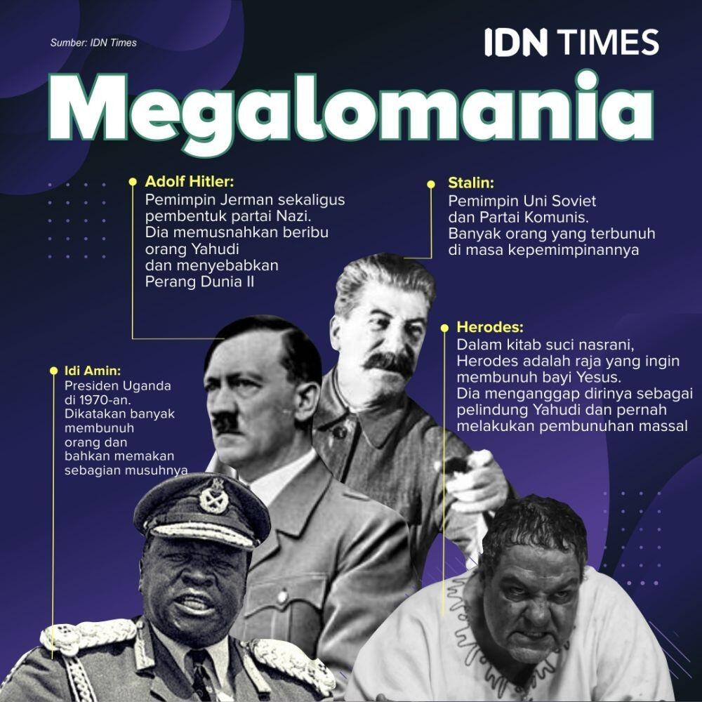 Fakta dan Tokoh dengan Sindrom Megalomania: Orang yang Haus Kekuasaan