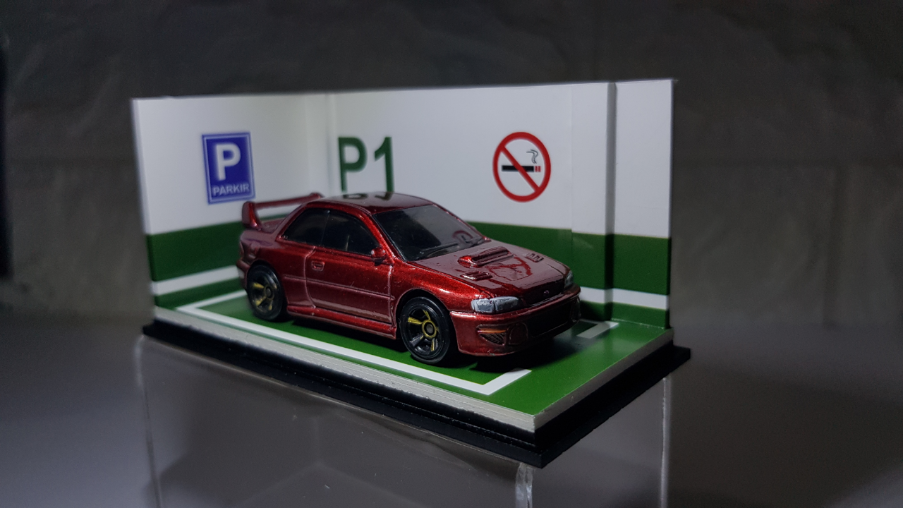 Tutorial Membuat Display Box Diorama Untuk HOTWHEELS Kesayangan