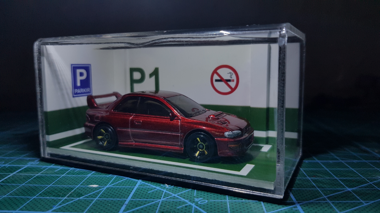 Tutorial Membuat Display Box Diorama Untuk HOTWHEELS Kesayangan