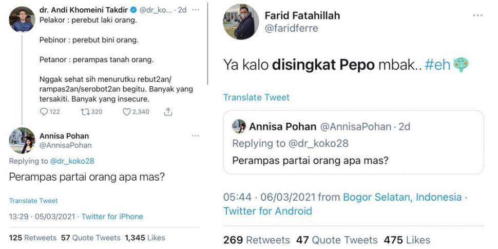 Annisa Pohan Tanya Apa Singkatan Perampas Partai Orang? Publik: Pepo

