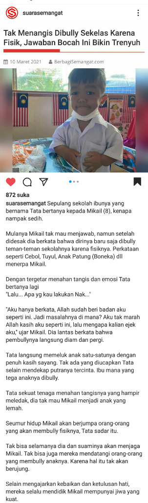 Bagaimanapun Keadaannya, Bersyukur Itu Harus Selalu Dilakukan