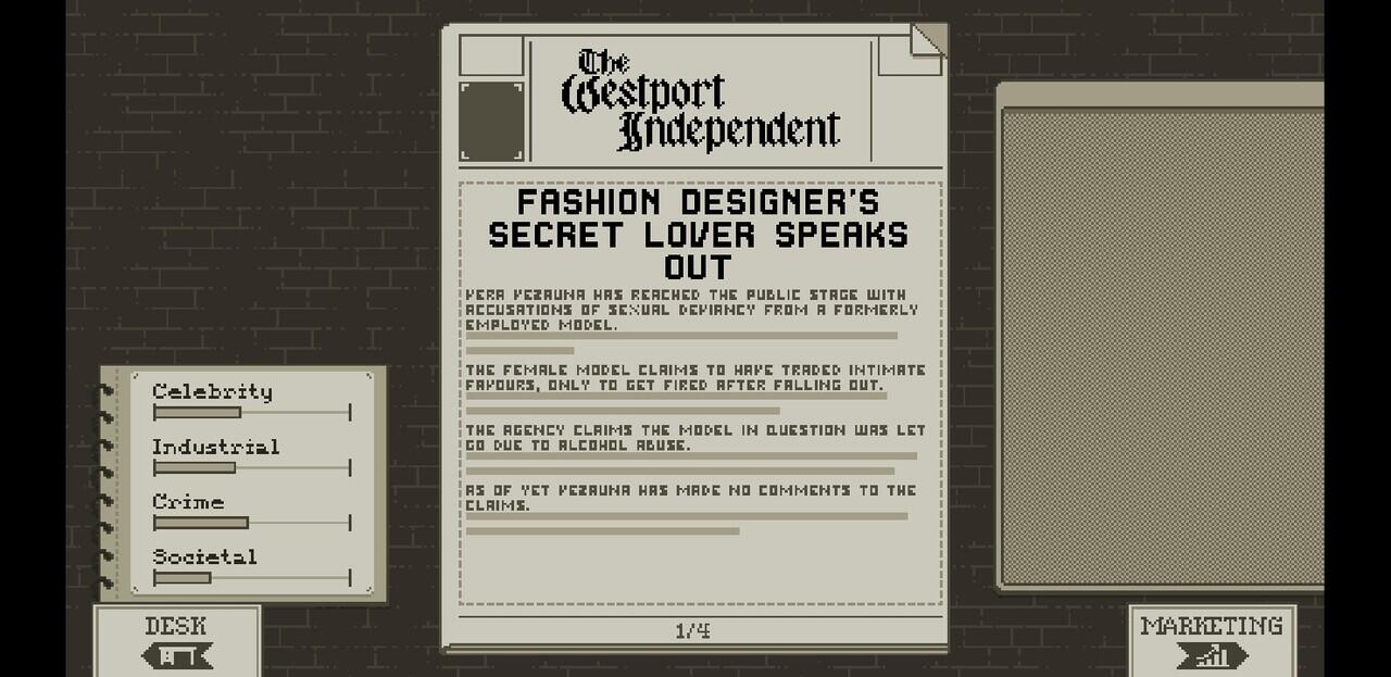 The Westport independent, Game Bikin Ngantuk yang Ane Tamatkan dalam Sekali Main