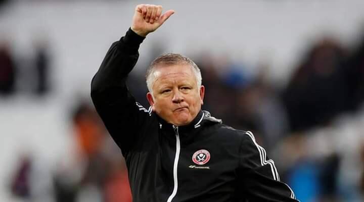 Chris Wilder Dipecat Sheffield United