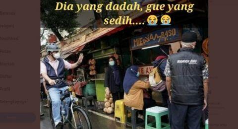 Viral Foto Anies Naik Sepeda Dicuekin Warga, Padahal Nyapa Duluan