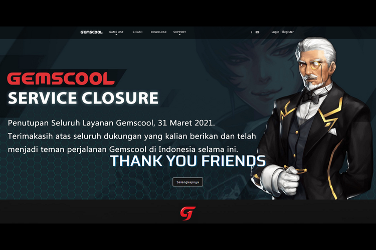 Bye Bye Gemschool, Memberikan Kami Kenangan Indah di Warnet