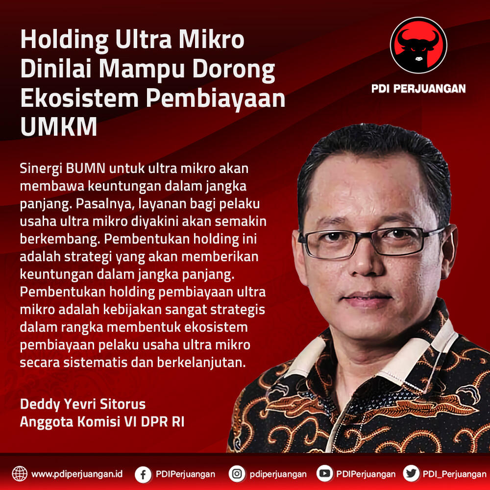Holding Ultra Mikro Mampu Dorong Ekosistem Pembiayaan UMKM