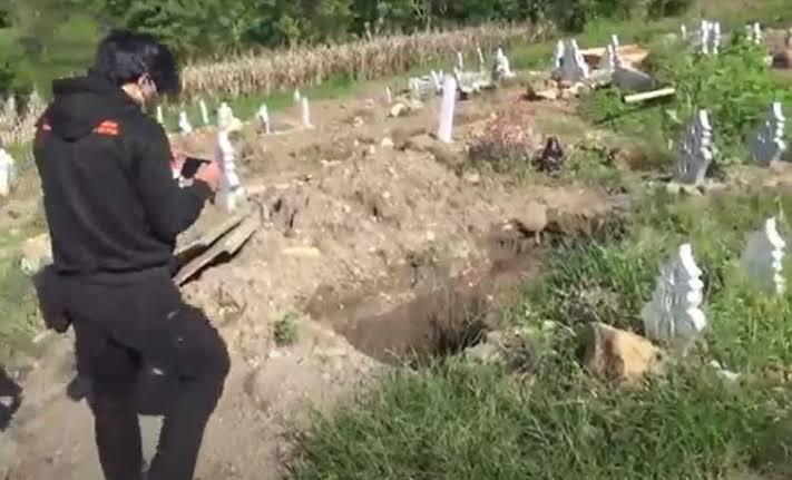 Heboh 7 Makam COVID di Parepare Dibongkar OTK, Jenazah Dalam Peti Hilang