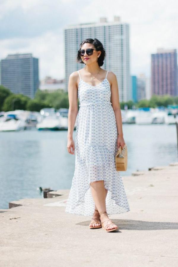 Tips Memakai Dress Panjang Buat Tubuh Pendek. TRIK PAKE MAXI DRESS!