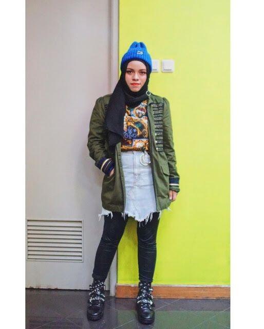 Trik Memakai ROK PENDEK buat Hijaber. STYLISH TAPI TETEP SOPAN!