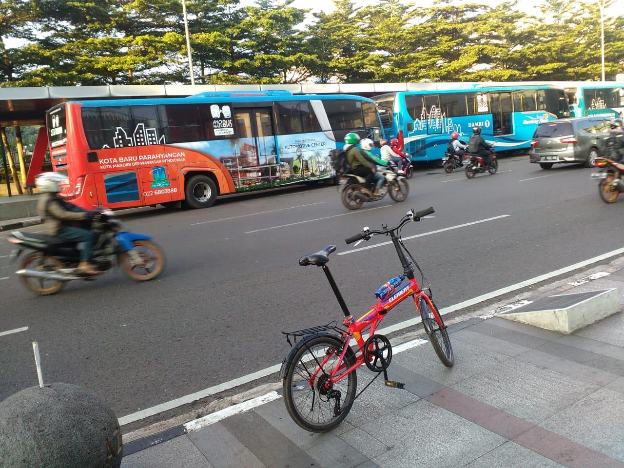 Inilah Perubahan Sepeda Lipat Ane Agar Siap Touring Keliling Kota Gan