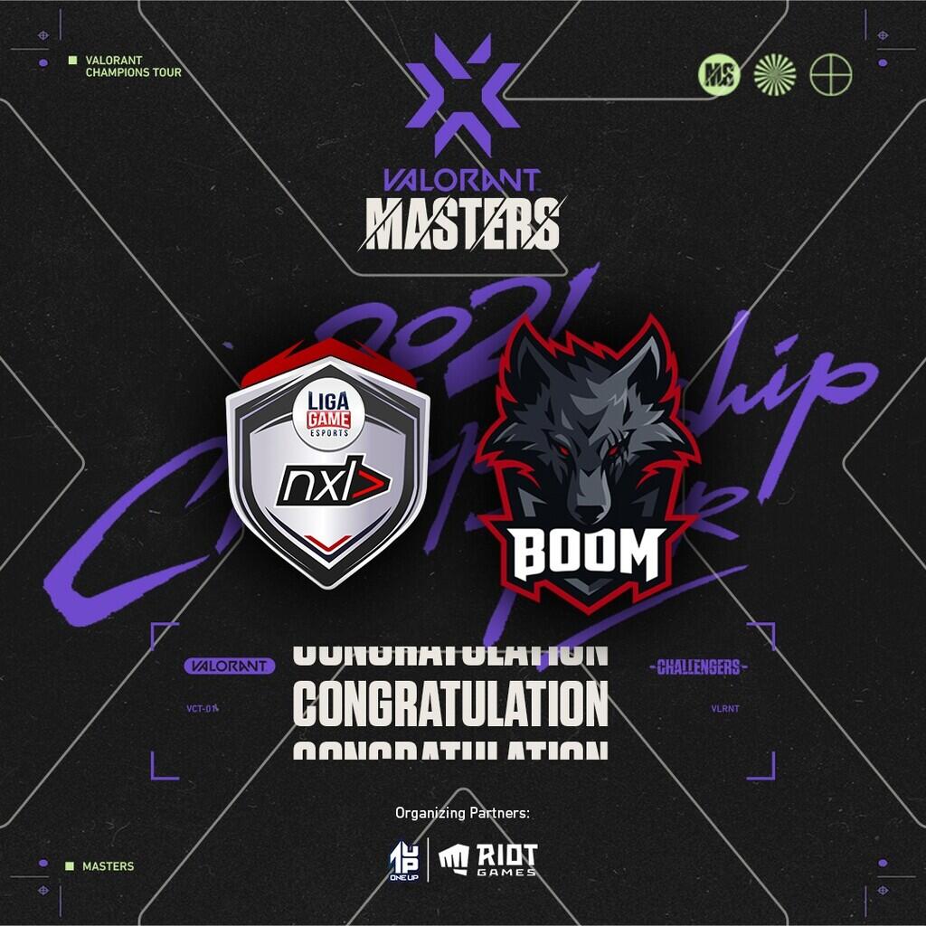 NXL Ligagame dan BOOM Esports Meakili Indonesia Pada VALORANT Masters Stage 01