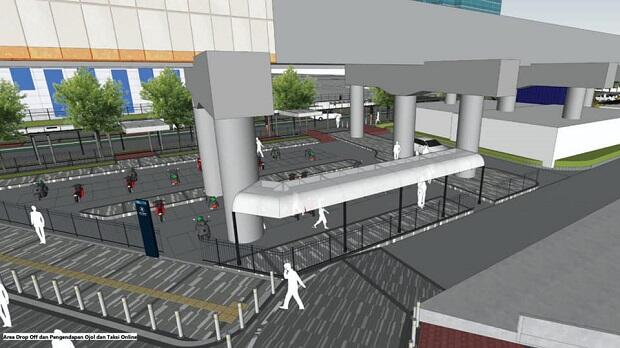 Usai Didatangi Anies, Begini Penampakan Wajah Baru Kawasan Stasiun Gondangdia