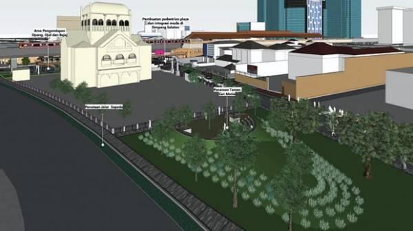 Usai Didatangi Anies, Begini Penampakan Wajah Baru Kawasan Stasiun Gondangdia