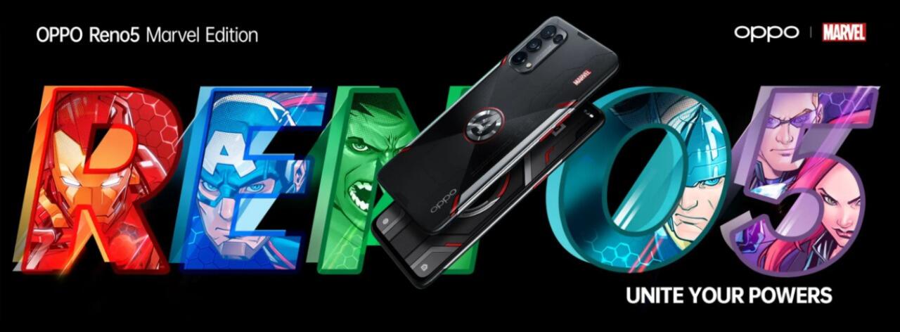 5 Keunikan OPPO Reno5 Marvel Edition Ini Bikin Wajib Dimiliki Fans Marvel Sejati
