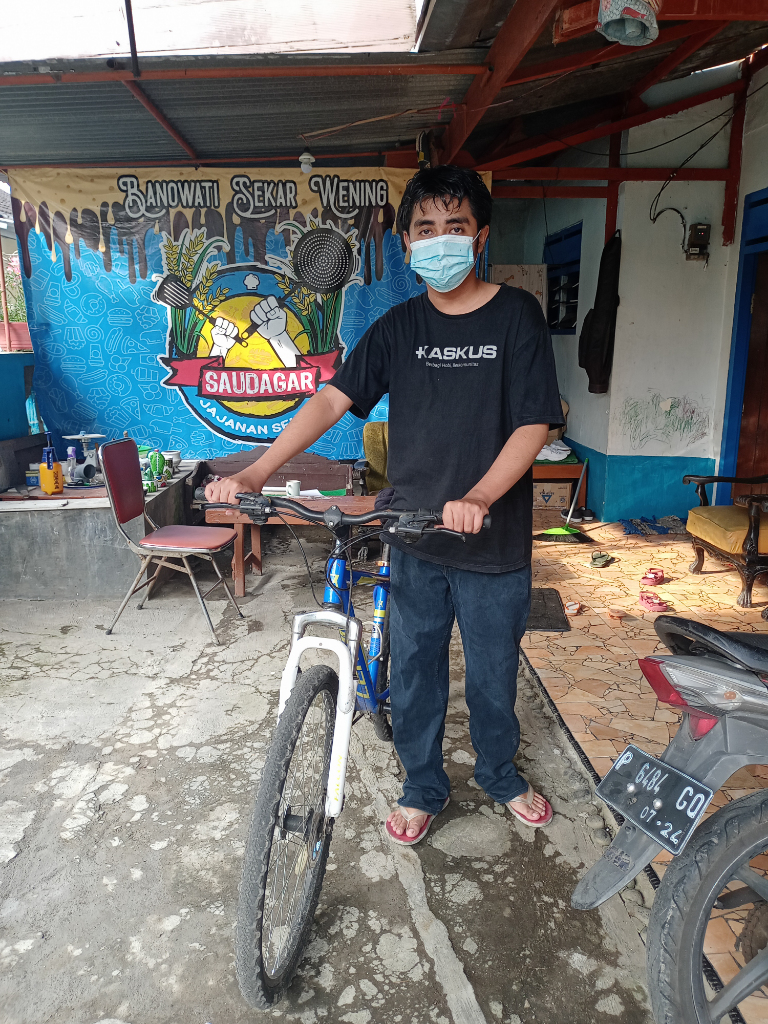 Walaupun Sepeda Gunung Tapi Enak Di Jalan Biasa Yang Menanjak Dan Menurun