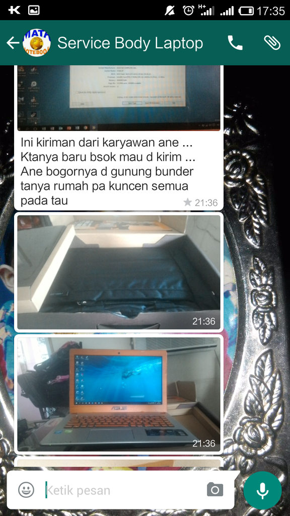 PENIPUAN SERVICE LAPTOP OLEH SULAIMAN AL-MAGHRIBI ALIAS IMAN DI JAKARTA-BANDUNG