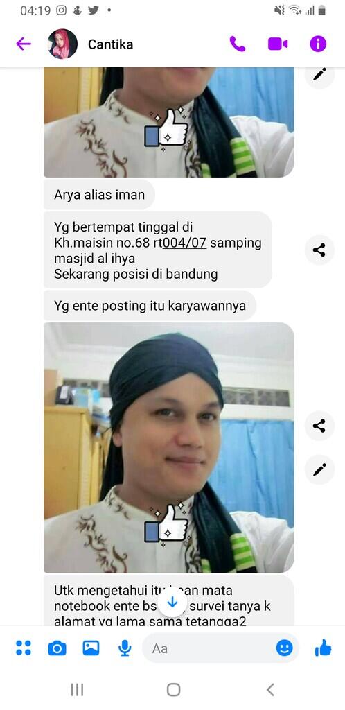 PENIPUAN SERVICE LAPTOP OLEH SULAIMAN AL-MAGHRIBI ALIAS IMAN DI JAKARTA-BANDUNG