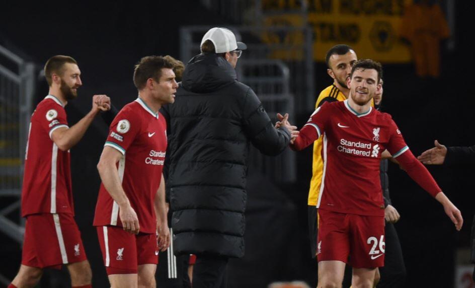 4 Fakta Menarik Kemenangan 1-0 Liverpool atas Wolves