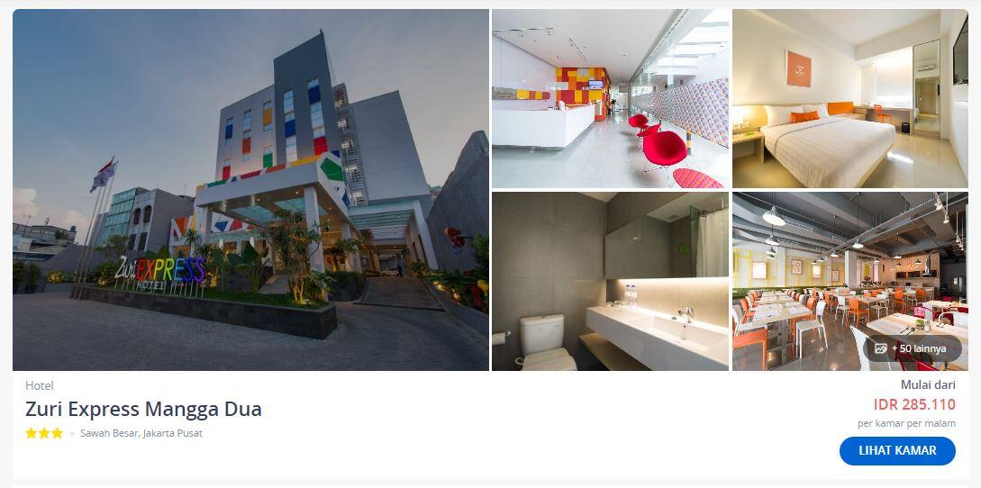 9 Rekomendasi Hotel Dibawah 300 Ribu untuk Staycation di Jakarta