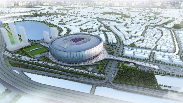 Jakarta Internasional Stadium Sudah Rampung 50,4 Persen Jakarta Internasional Stadium Sudah Rampung 50,4 Persen
