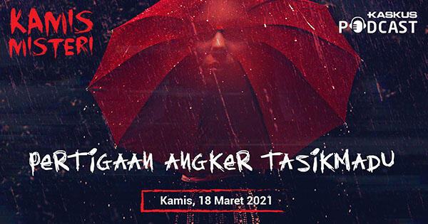 Gadis Nakal Berpayung Merah di Pertigaan Tasikmadu